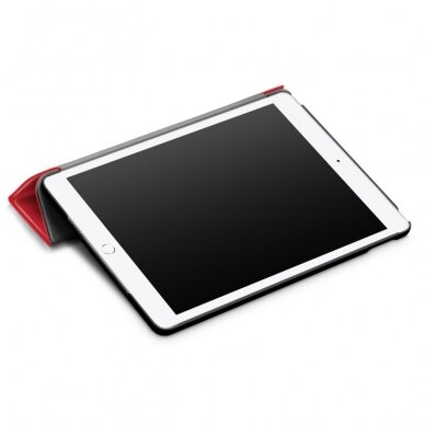 iPad 10.2 (7th / 8th / 9th Gen) red TRIFOLD dėklas 6