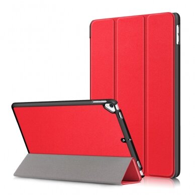 iPad 10.2 (7th / 8th / 9th Gen) red TRIFOLD dėklas