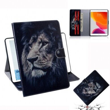 iPad 10.2 (7th / 8th / 9th Gen) fashion dėklas Liūtas