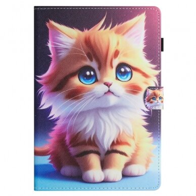 iPad 10.2 (7th / 8th / 9th Gen) fashion dėklas Yellow Cat 7