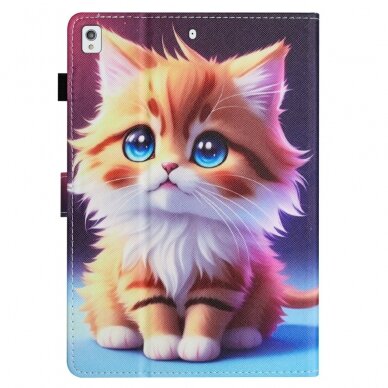 iPad 10.2 (7th / 8th / 9th Gen) fashion dėklas Yellow Cat 8