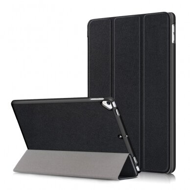 iPad 10.2 (7th / 8th / 9th Gen) black TRIFOLD dėklas