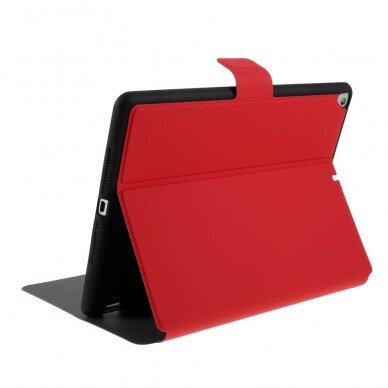 iPad 10.2 (7th / 8th / 9th Gen) red S PEN TRIFOLD dėklas 5