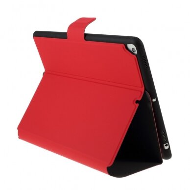 iPad 10.2 (7th / 8th / 9th Gen) red S PEN TRIFOLD dėklas 6