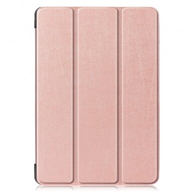 iPad 10.2 (7th / 8th / 9th Gen) rose gold TRIFOLD dėklas 1