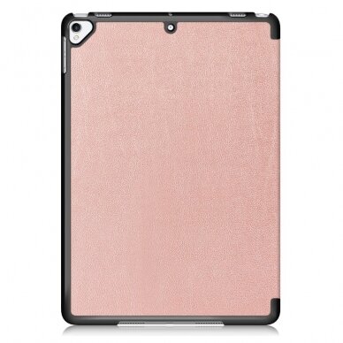 iPad 10.2 (7th / 8th / 9th Gen) rose gold TRIFOLD dėklas 2