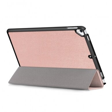 iPad 10.2 (7th / 8th / 9th Gen) rose gold TRIFOLD dėklas 5