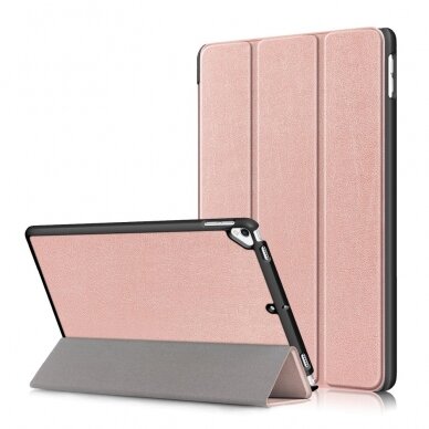 iPad 10.2 (7th / 8th / 9th Gen) rose gold TRIFOLD dėklas