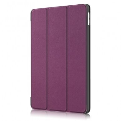 iPad 10.2 (7th / 8th / 9th Gen) purple TRIFOLD dėklas 3