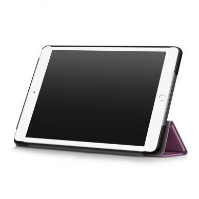 iPad 10.2 (7th / 8th / 9th Gen) purple TRIFOLD dėklas 4