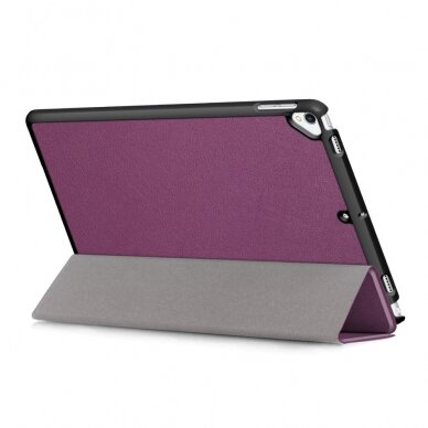 iPad 10.2 (7th / 8th / 9th Gen) purple TRIFOLD dėklas 5