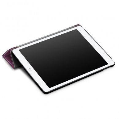 iPad 10.2 (7th / 8th / 9th Gen) purple TRIFOLD dėklas 6