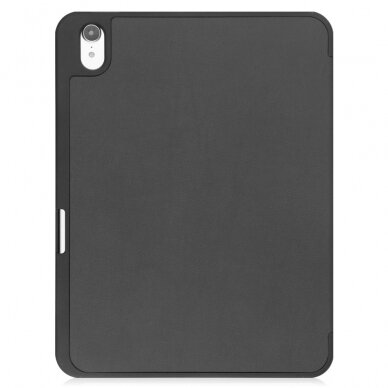 iPad 10.9 2022 (10th gen) black silikoninis S PEN TRIFOLD dėklas 2