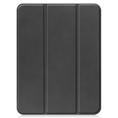 iPad 10.9 2022 (10th gen) black silikoninis S PEN TRIFOLD dėklas 3