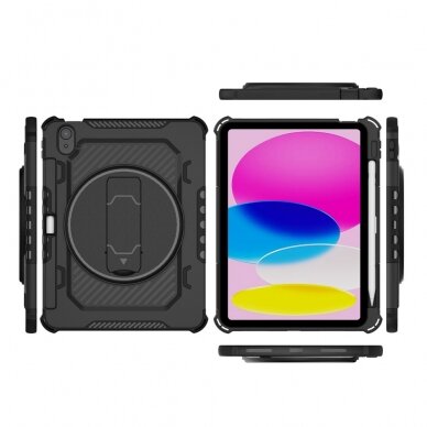 iPad 10.9 2022 (10th gen) ROTARY 360 black nugarėlė 6