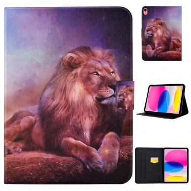 iPad 10.9 2022 (10th gen) Tracy fashion dėklas Big Lion