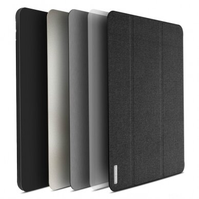 iPad 9.7 (5th , 6th Gen) black DUX DUCIS domo TRIFOLD dėklas 3