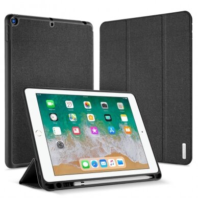 iPad 9.7 (5th , 6th Gen) black DUX DUCIS domo TRIFOLD dėklas