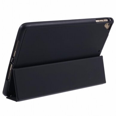 iPad 9.7 (5th , 6th Gen) black silikoninis S PEN TRIFOLD dėklas 4