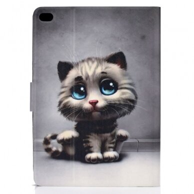 iPad 9.7 (5th , 6th Gen) fashion dėklas Cat with blue eyes 4