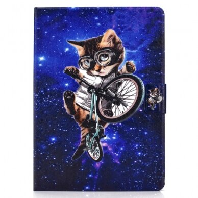 iPad 9.7 (2017/2018)/Air/Air2 fashion dėklas Cycling cat 3