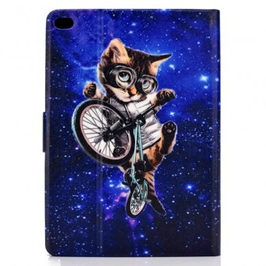 iPad 9.7 (2017/2018)/Air/Air2 fashion dėklas Cycling cat 4