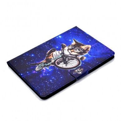 iPad 9.7 (2017/2018)/Air/Air2 fashion dėklas Cycling cat 5