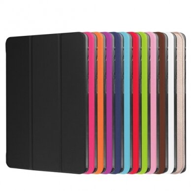 iPad 9.7 (5th , 6th Gen) pilkas TRIFOLD 2in1 dėklas