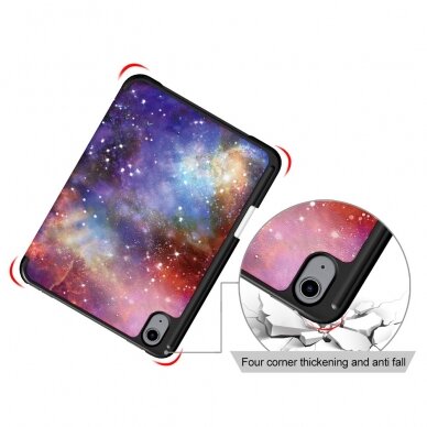 iPad mini 2021/iPad mini 6 silikoninis SPEN TRIFOLD dėklas Galaxy 9