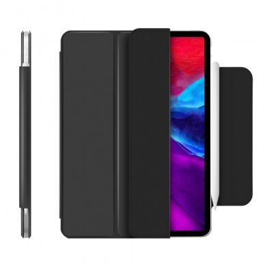 iPad Air 11 2024 (6th Gen) / iPad Pro 11 (3rd, 4th Gen) / iPad Air 10.9 (4th, 5th Gen) black TRIFOLD MAGNETIC dėklas 9