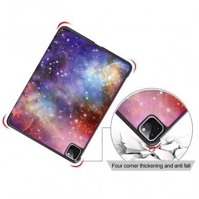 iPad Air 11 2024 (6th Gen) / iPad Pro 11 (3rd, 4th Gen) / iPad Air 10.9 (4th, 5th Gen) TRIFOLD dėklas Galaxy 8