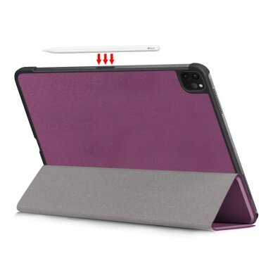 iPad Air 11 2024 (6th Gen) / iPad Pro 11 (3rd, 4th Gen) / iPad Air 10.9 (4th, 5th Gen) purple TRIFOLD dėklas 2