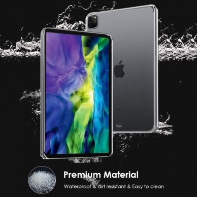 iPad Pro 12.9 2020/2018 skaidri CJELLY nugarėlė 4