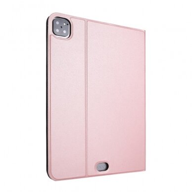 iPad Pro 12.9 (3rd / 4th / 5th / 6th Gen) / iPad Air 13 (2024) rose gold SMART COVER dėklas 2