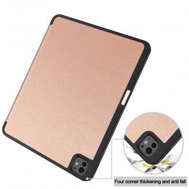 iPad Pro 13 (2024) gold silikoninis S PEN TRIFOLD 5