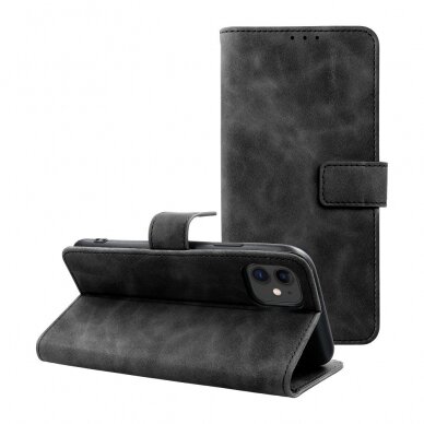 Iphone 11 black VELVET dėklas