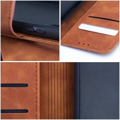 Iphone 11 brown VELVET dėklas 5