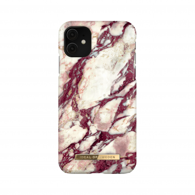 iPhone 11 iDeal Of Sweden nugarėlė Calacatta Ruby Marble