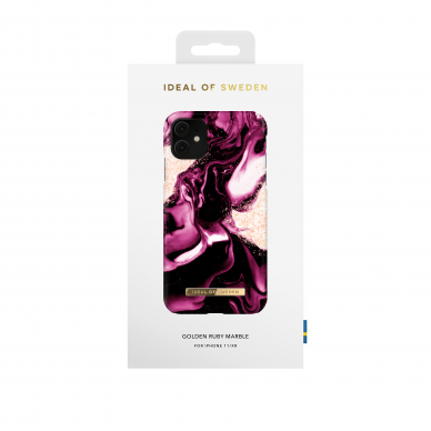 iPhone 11 iDeal Of Sweden nugarėlė Golden Ruby 1