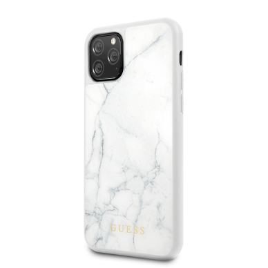 iPhone 11 PRO balta GUESS nugarėlė GUHCN58HYMAWH 2