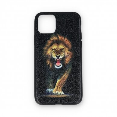 iPhone 11 PRO black nugarėlė Lion Design00101