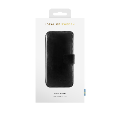 iPhone 11 PRO iDeal Of Sweden dėklas STHLM Wallet Black 1