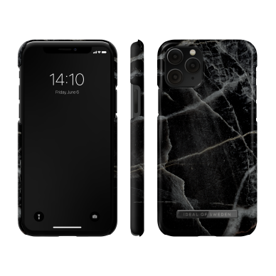 iPhone 11 PRO iDeal Of Sweden nugarėlė Black Thunder Marble 2