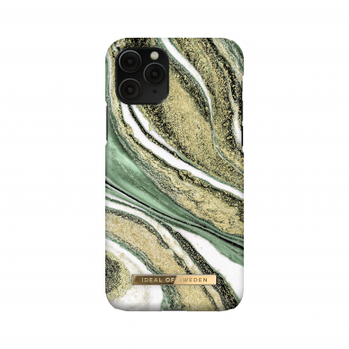 iPhone 11 PRO iDeal Of Sweden nugarėlė Cosmic Green Swirl