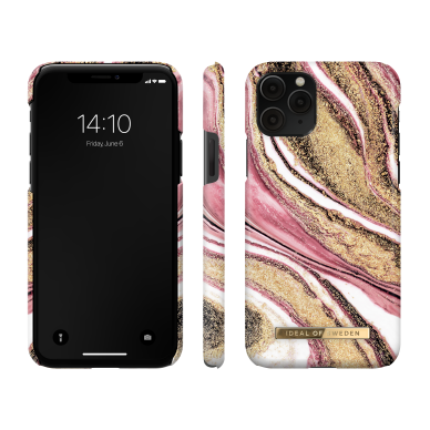 iPhone 11 PRO iDeal Of Sweden nugarėlė Cosmic Pink Swirl 2