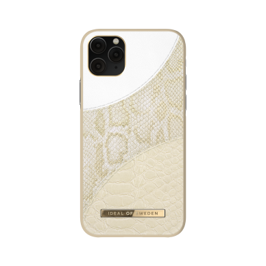 iPhone 11 PRO iDeal Of Sweden nugarėlė Cream Gold Snake