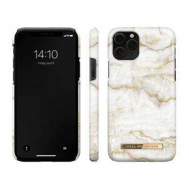 iPhone 11 PRO iDeal Of Sweden nugarėlė Golden Pearl Marble 2