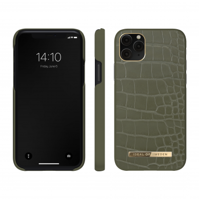 iPhone 11 PRO iDeal Of Sweden nugarėlė Khaki Croco 2