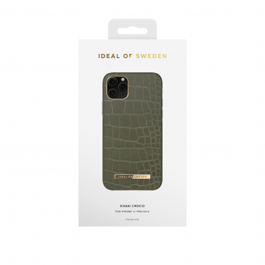 iPhone 11 PRO iDeal Of Sweden nugarėlė Khaki Croco 1