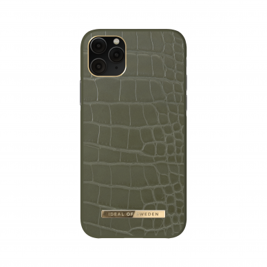 iPhone 11 PRO iDeal Of Sweden nugarėlė Khaki Croco